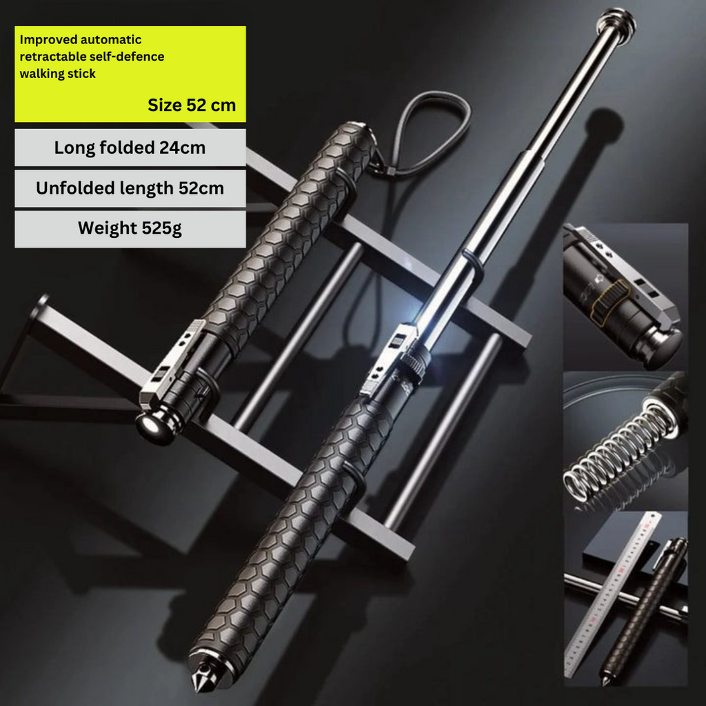 Alloy Steel Safety Stick With Telescoping Design And Quick Deployment