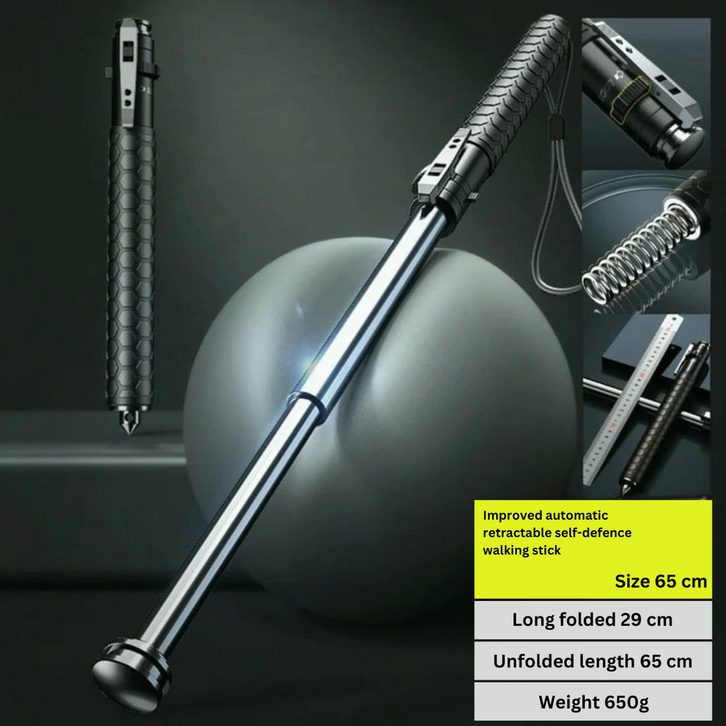 Alloy Steel Safety Stick With Telescoping Design And Quick Deployment