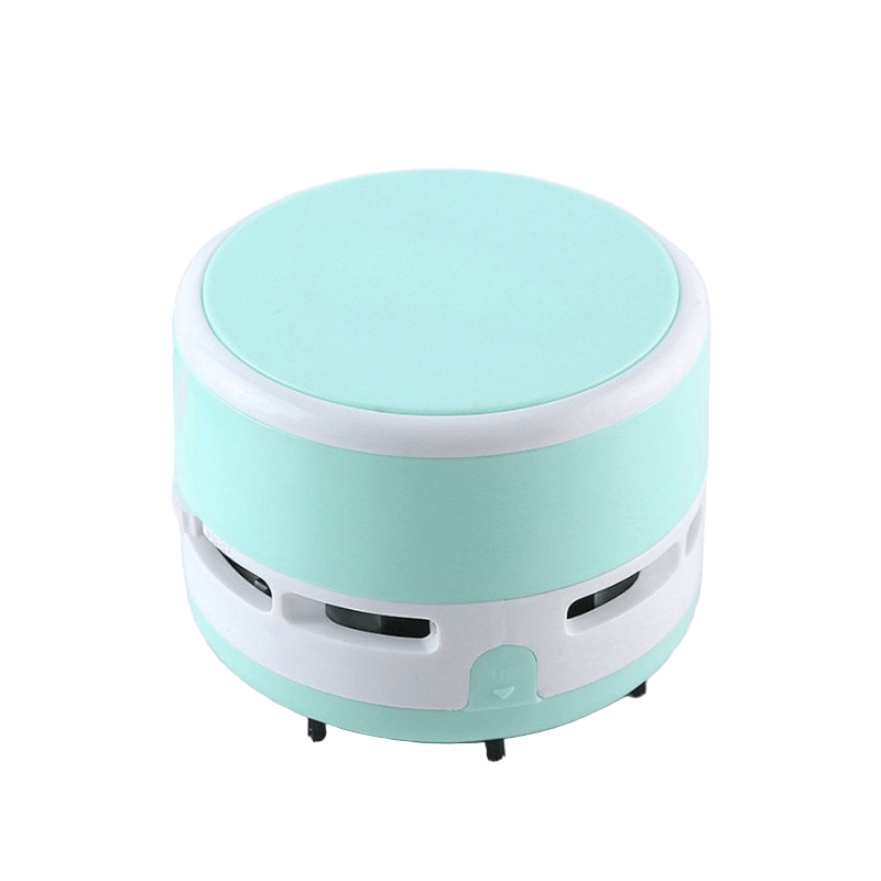 Effortless Portable Mini Vacuum With Brush Attachment For Car And Desk