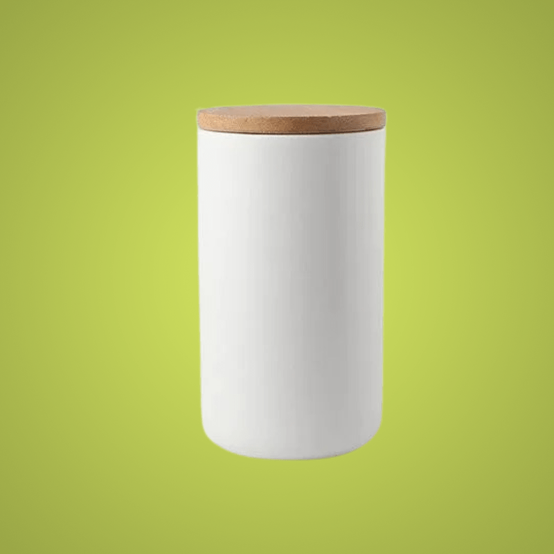 Borcan ceramic CedarBloom pentru depozitare etanșă, păstrează prospețimea în cămară pentru bucătarii de acasă