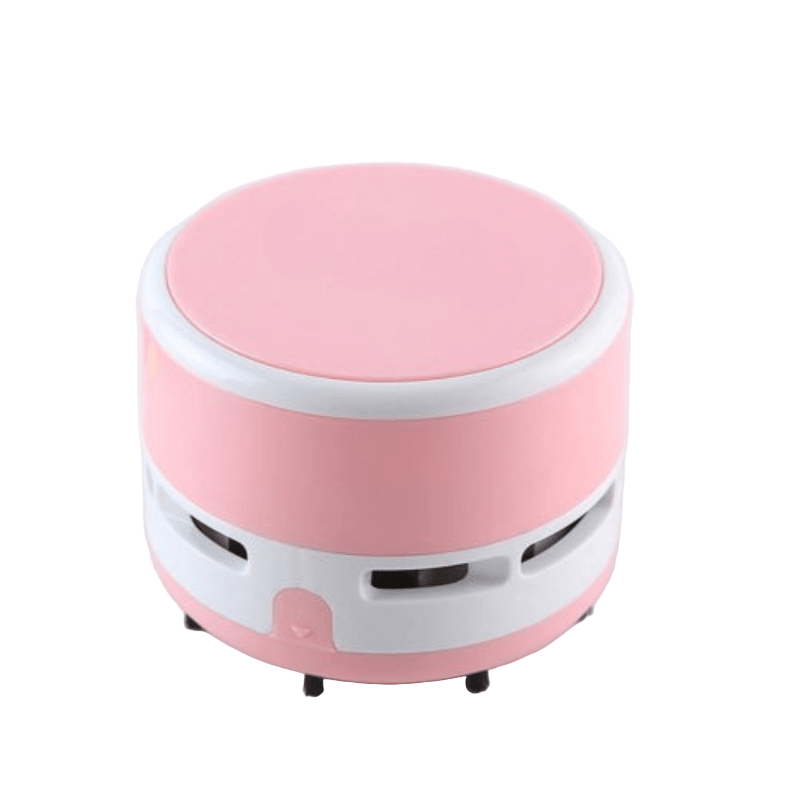 Effortless Portable Mini Vacuum With Brush Attachment For Car And Desk
