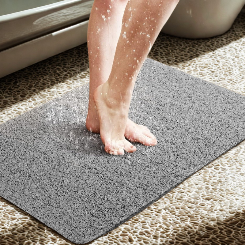 AquaSoft Quick-Dry Hygienic Bath and Shower Mat with Non-Slip Grip