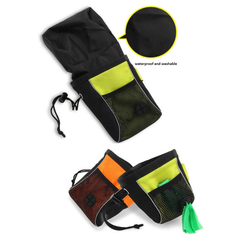 Sac à goûter étanche TrailPouch pour aventures en plein air avec chiens, garde les friandises au sec