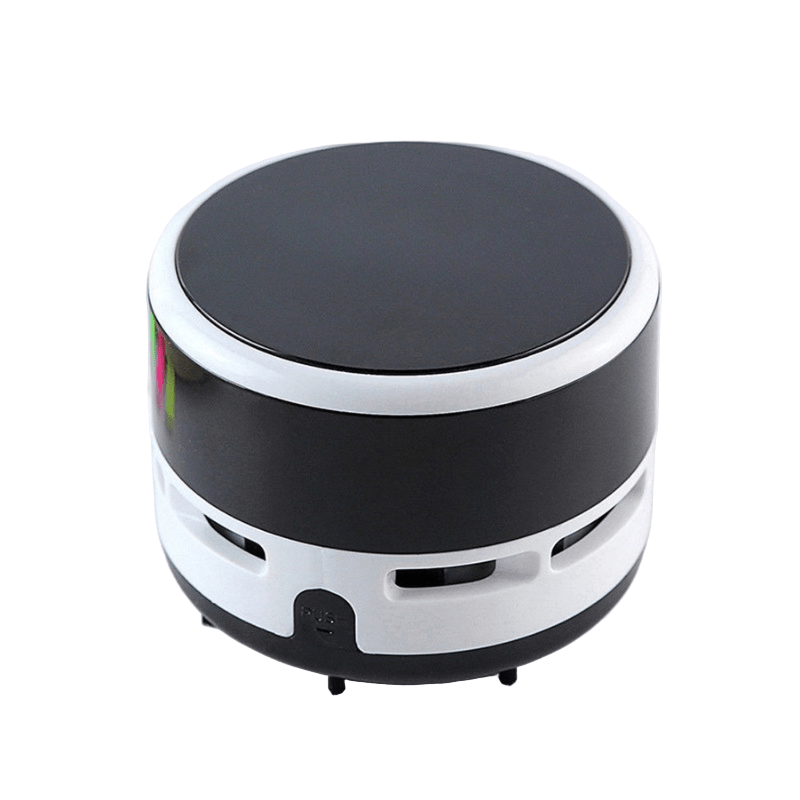 Effortless Portable Mini Vacuum With Brush Attachment For Car And Desk