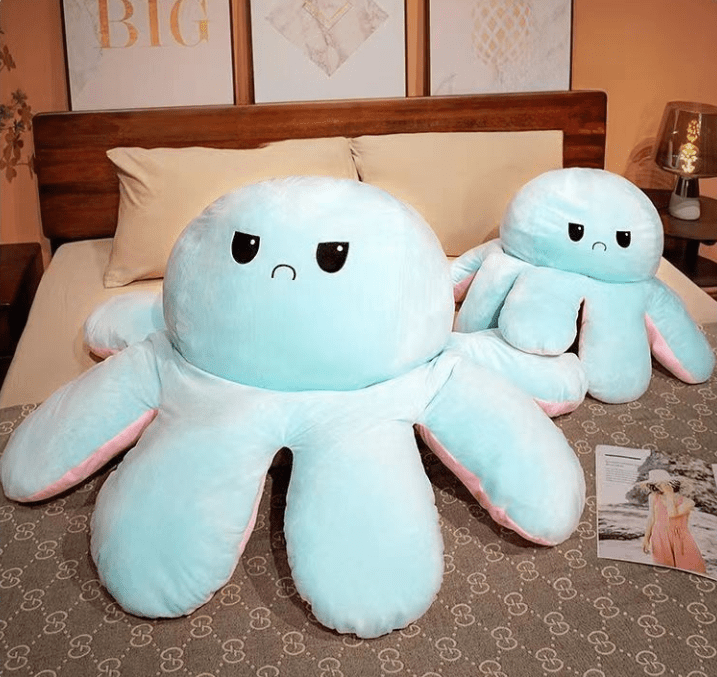 SnuggleOcto Peluche Polvo Brinquedo Para Crianças Amigo Macio e Abraçável