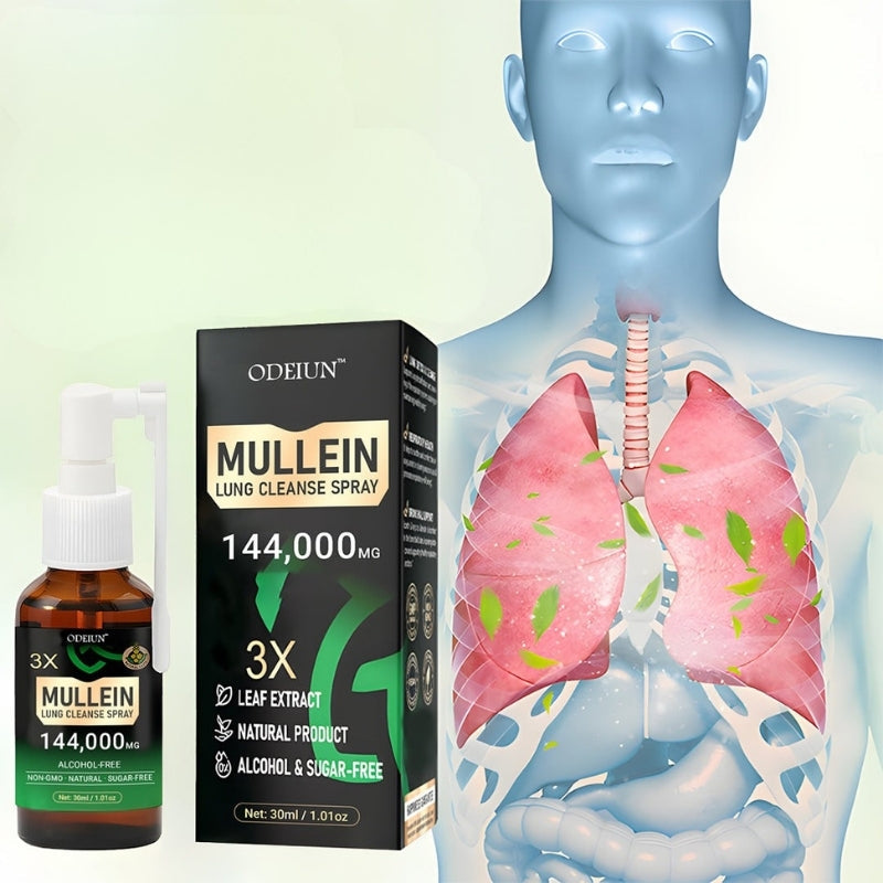 Spray Aurelia cu Mullein pentru respirație clară și ușurare blândă