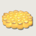 Conjunto de Velas LED Sem Chama Glow Haven para Férias Aconchegantes