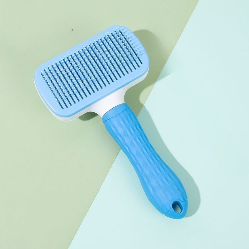 PawEase Hair Removal Massage Grooming Brush For Cats And Dogs