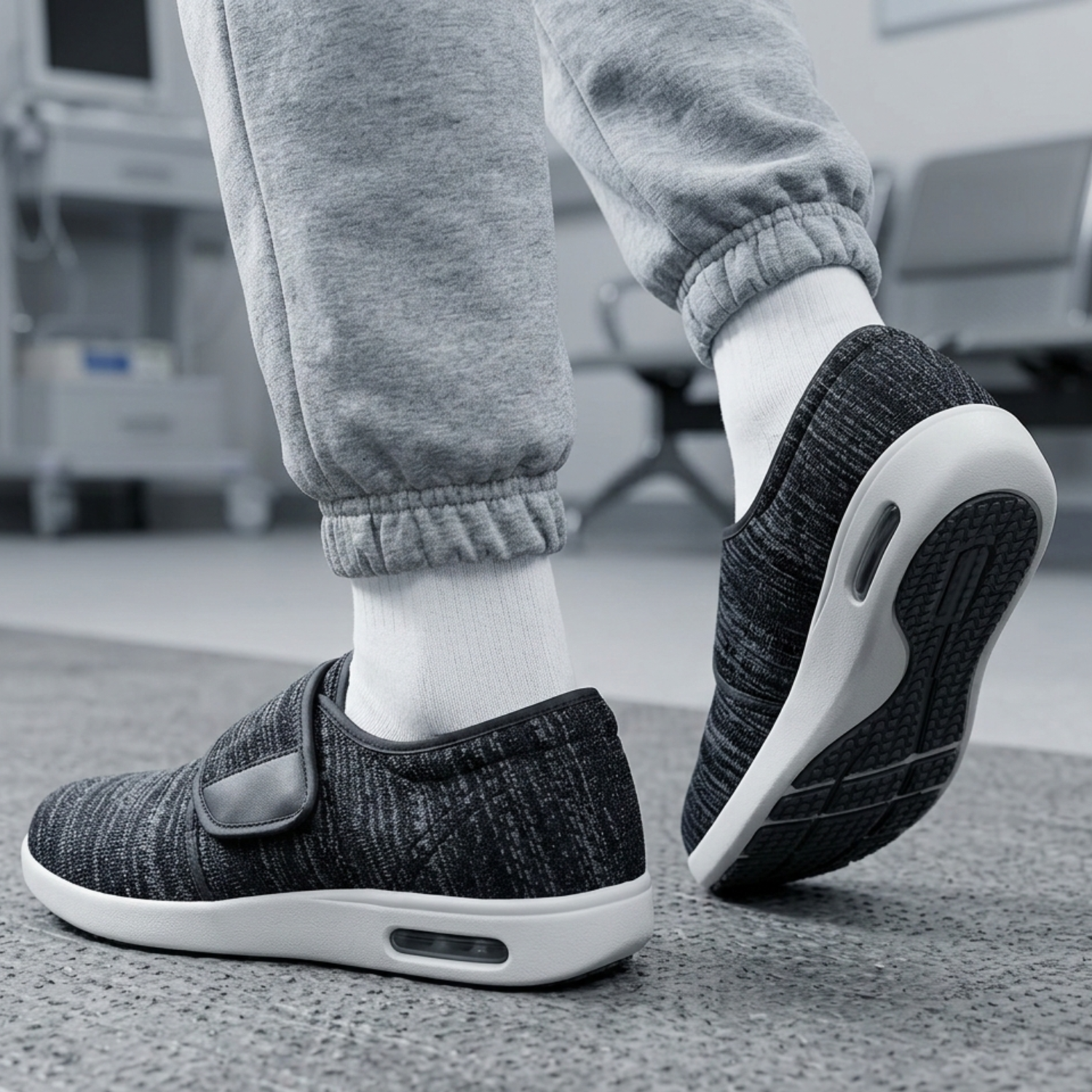 Chaussures pour hommes ComfortFit avec sangles réglables pour une respirabilité tout au long de la journée