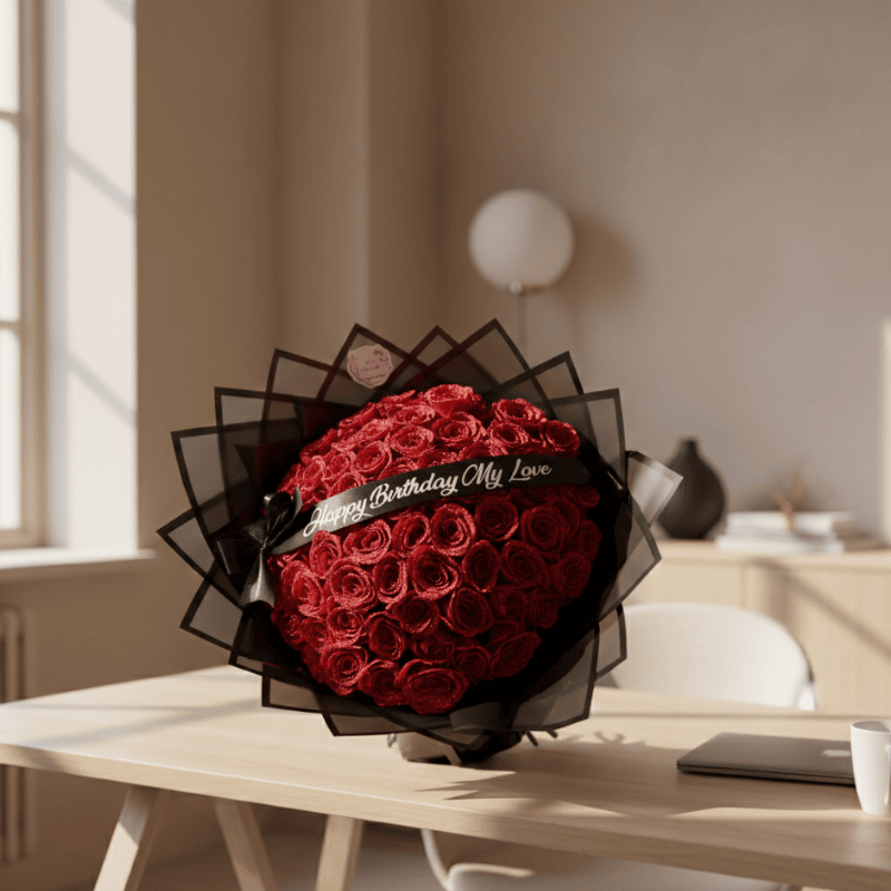 LoveGlow Rosalune Ewige Rose für romantische Wohnkultur