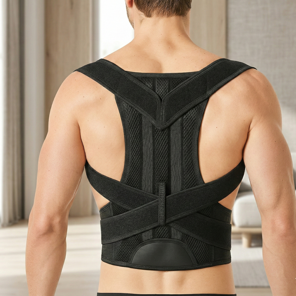 Posture Align Lendenwirbelstütze mit verstellbaren Trägern für Komfort