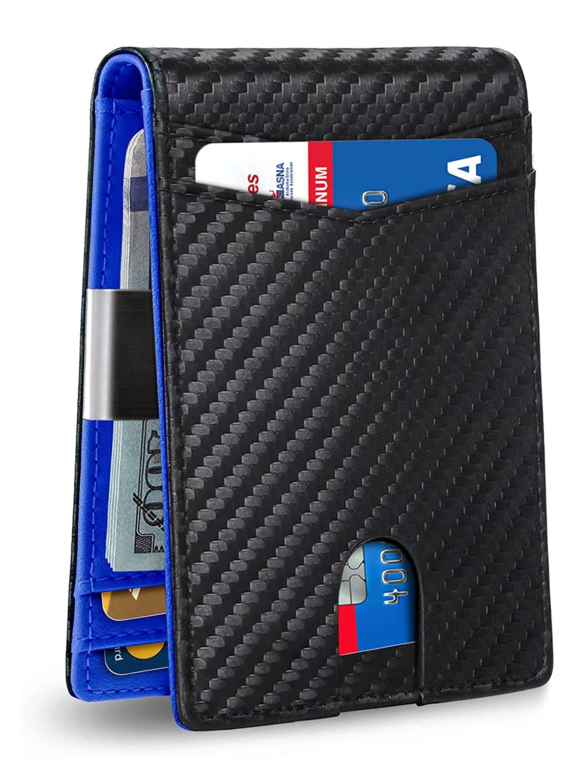 RFID Leather Wallet For Men By SafeSlim Ultra Compact
