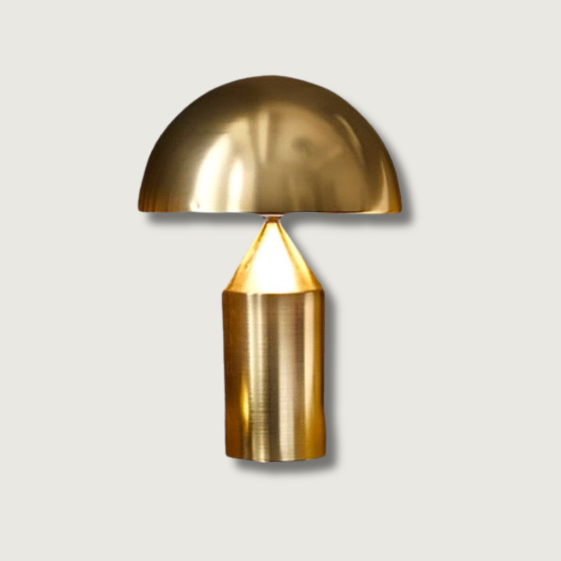 Nova Nordic Tischlampe mit dezentem Touch-Steuerung in Schwarz Weiß Gold