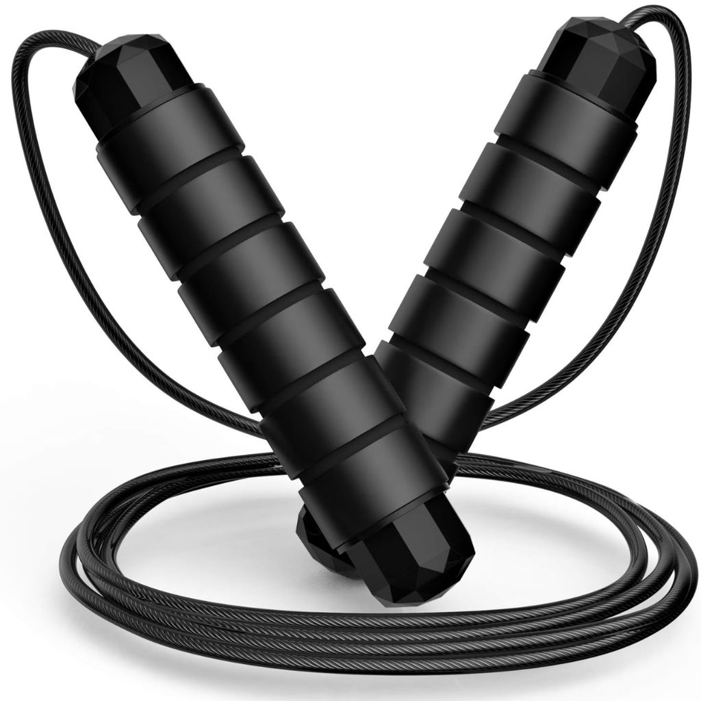NovaStride Adjustable Jump Rope With Tangle Resistant Technology For All Athletes