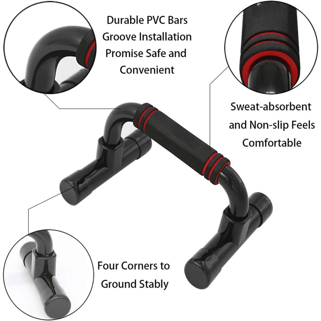 Barras de Flexão Ergonómicas PivotFlex para Fitness Doméstico Amigo das Articulações