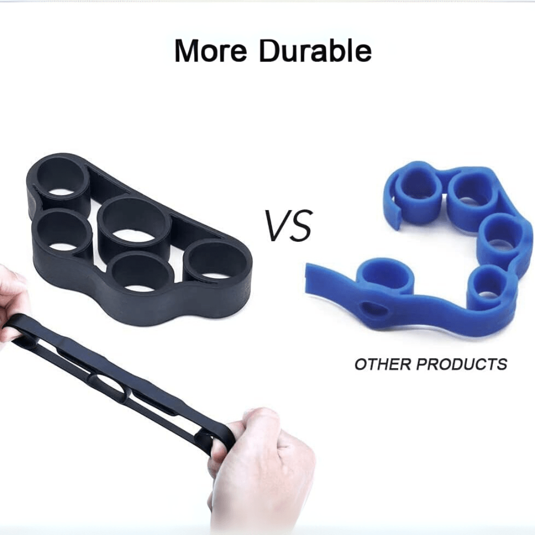 Parmak ve Önkol Gücü İçin Sporculara Özel 4'lü FlexGrip El Güçlendirici Seti