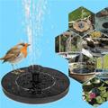 Zonne-energie Vogel Fontein Voor Milieuvriendelijke Tuinoase