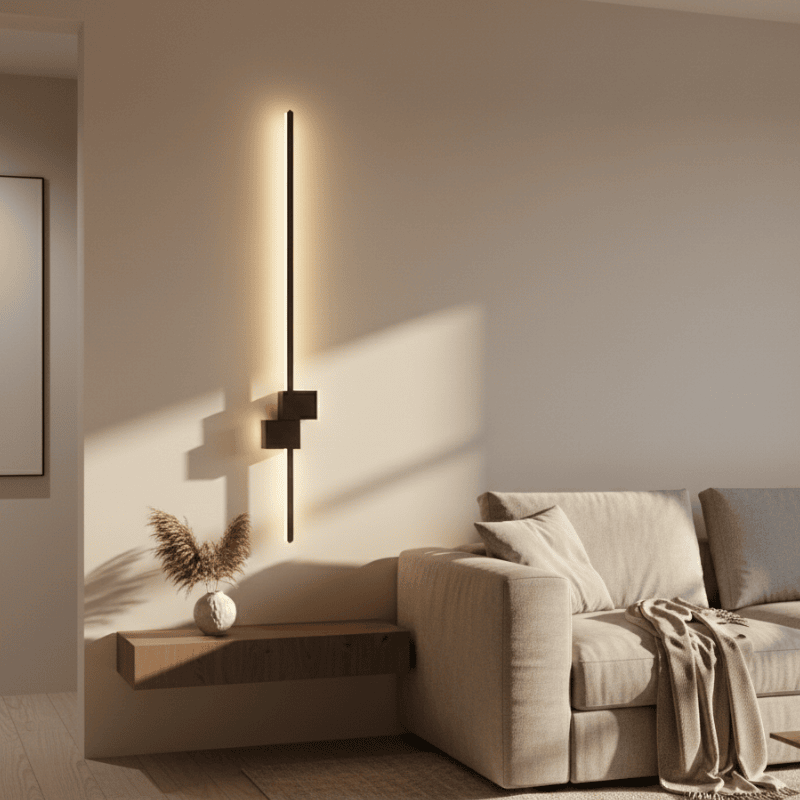 Luz de Parede LED Glowline Elegante para Ambiente Estiloso