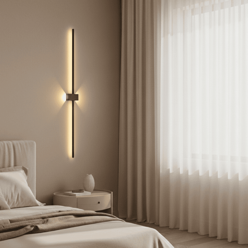 Luz de Parede LED Glowline Elegante para Ambiente Estiloso