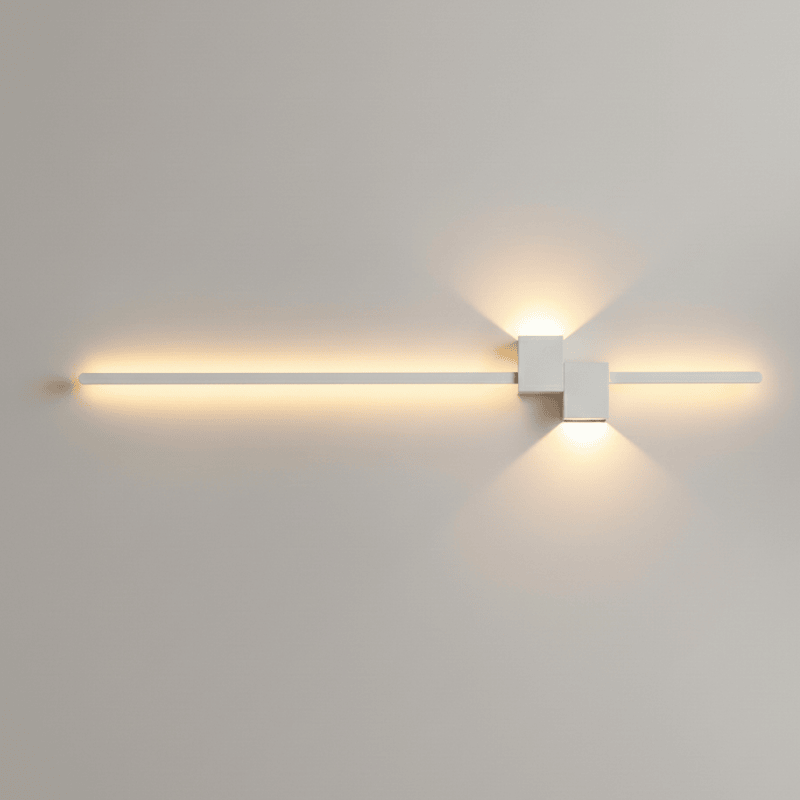 Luz de Parede LED Glowline Elegante para Ambiente Estiloso