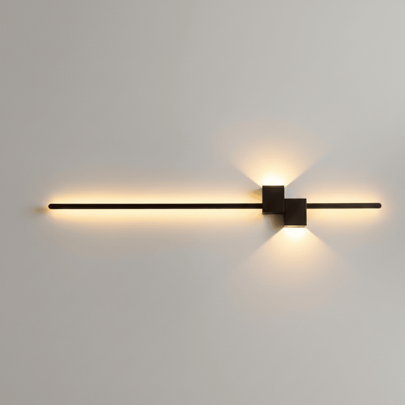 Luz de Parede LED Glowline Elegante para Ambiente Estiloso