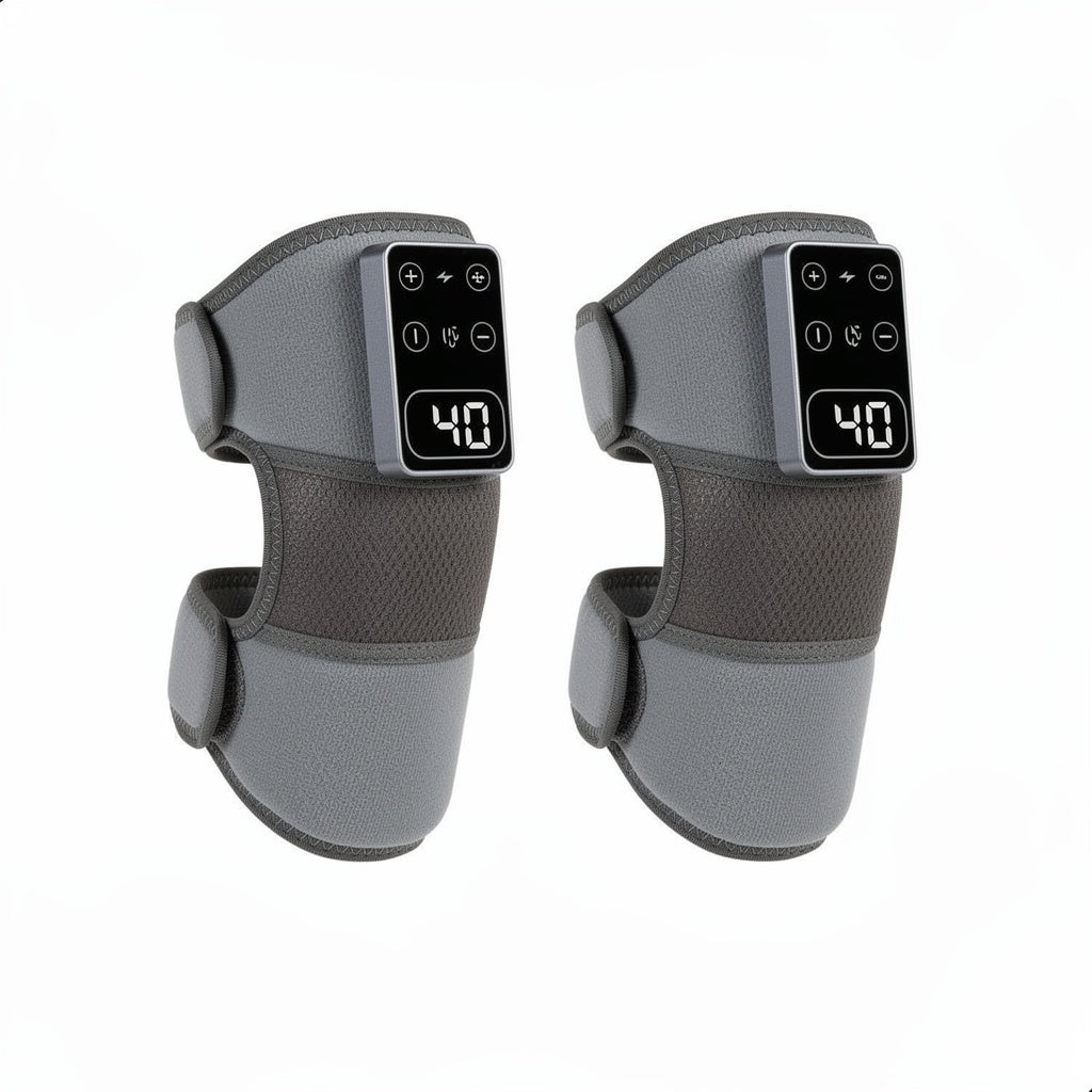 Portable Knee Wrap With Warmth And Vibration For Joint Comfort