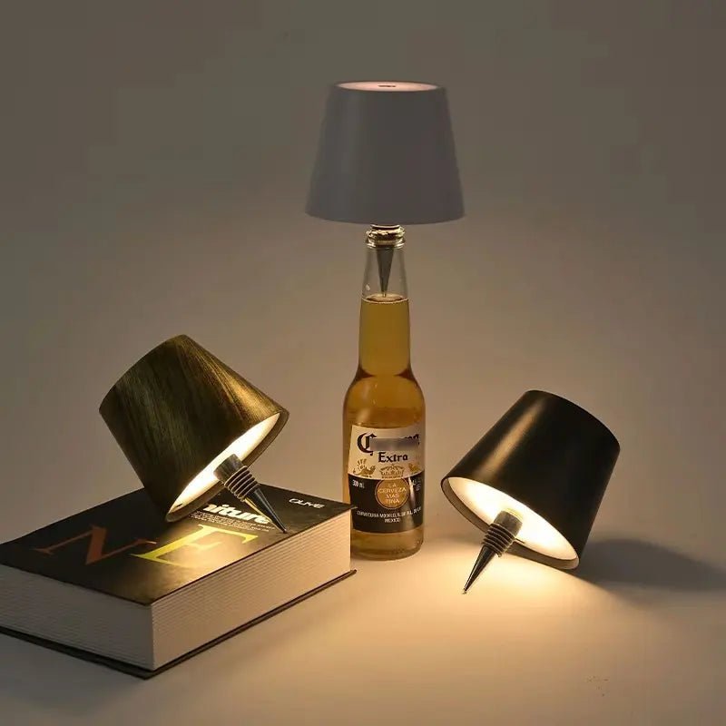 Lampă de masă LED reglabilă LumaGlow cu 3 moduri de culoare și încărcare USB