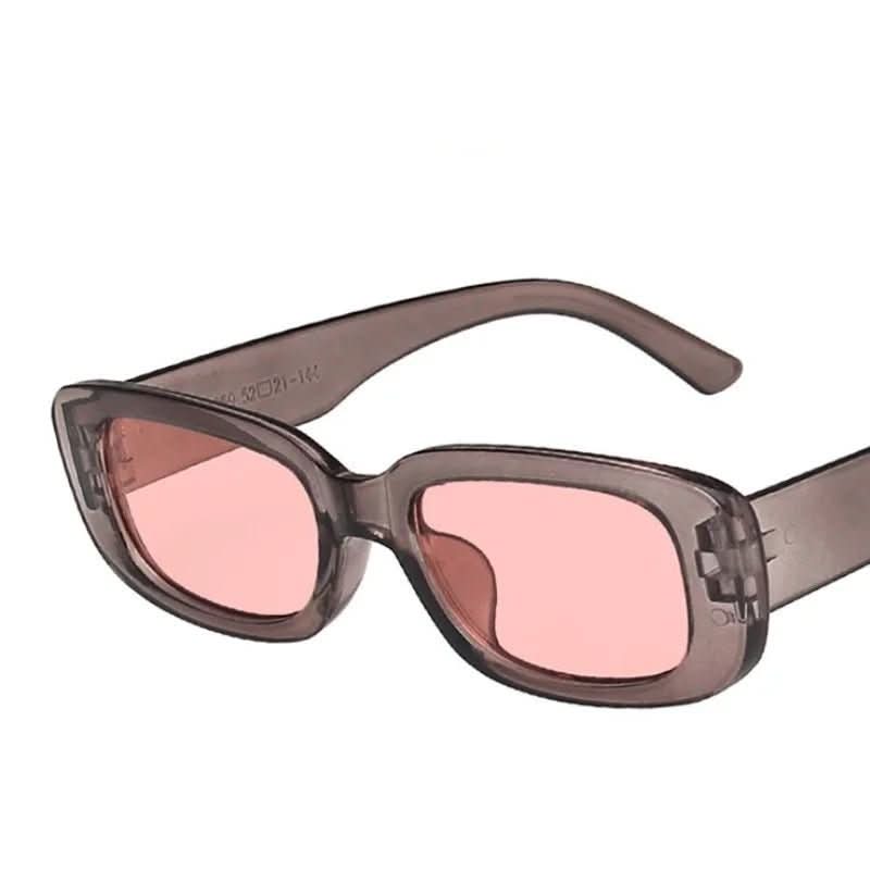 Sluneční brýle NovaVista v retro stylu, obdélníkové, s ochranou UV400 pro ženy
