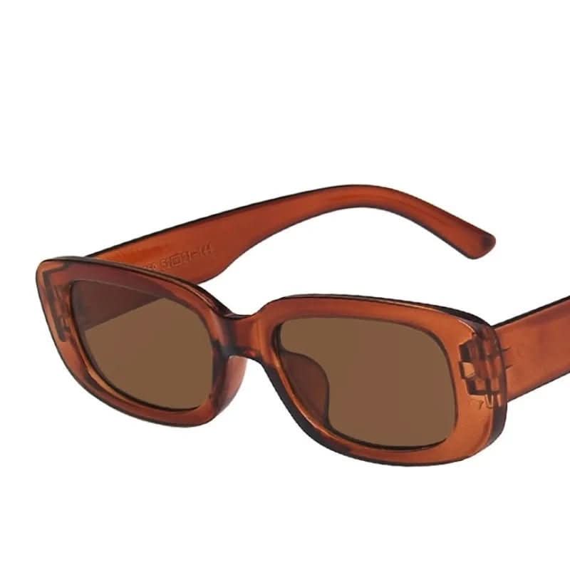 Sluneční brýle NovaVista v retro stylu, obdélníkové, s ochranou UV400 pro ženy