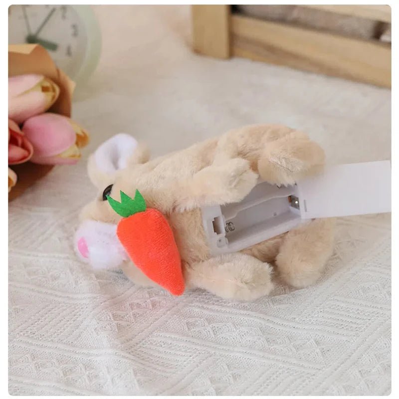CuddleBloom Brinquedo Realista de Coelho com Movimentos e Sons Realistas para Crianças