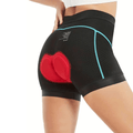 Velora dame cykelshorts med 4D gelpolstring for komfort og støtte