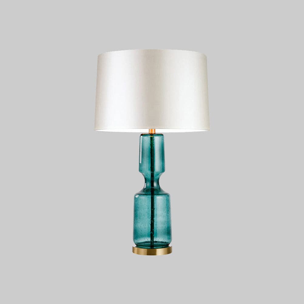 Aurora metall- og glassbordlampe for hjem og kontor med myk stemningsbelysning