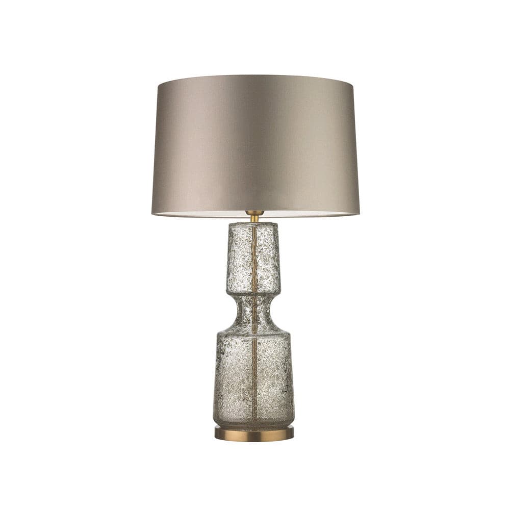 Aurora metall- og glassbordlampe for hjem og kontor med myk stemningsbelysning