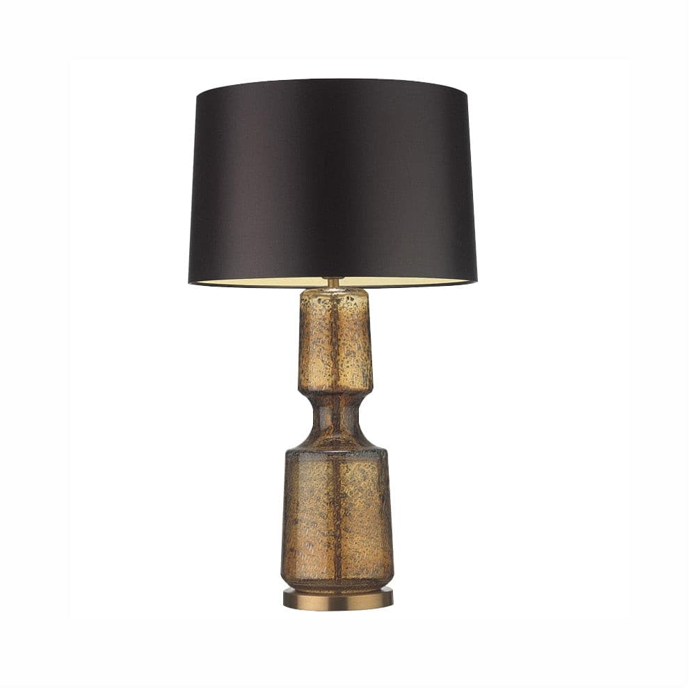 Aurora metall- og glassbordlampe for hjem og kontor med myk stemningsbelysning