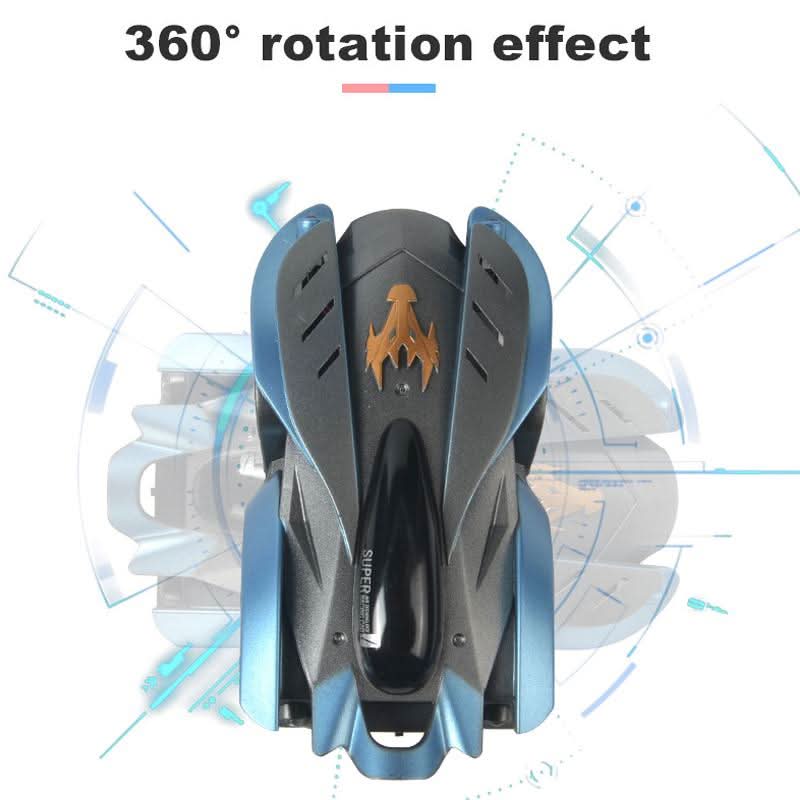 AeroGrip RC Stuntbil for vegger og tak med sugeteknologi for barn
