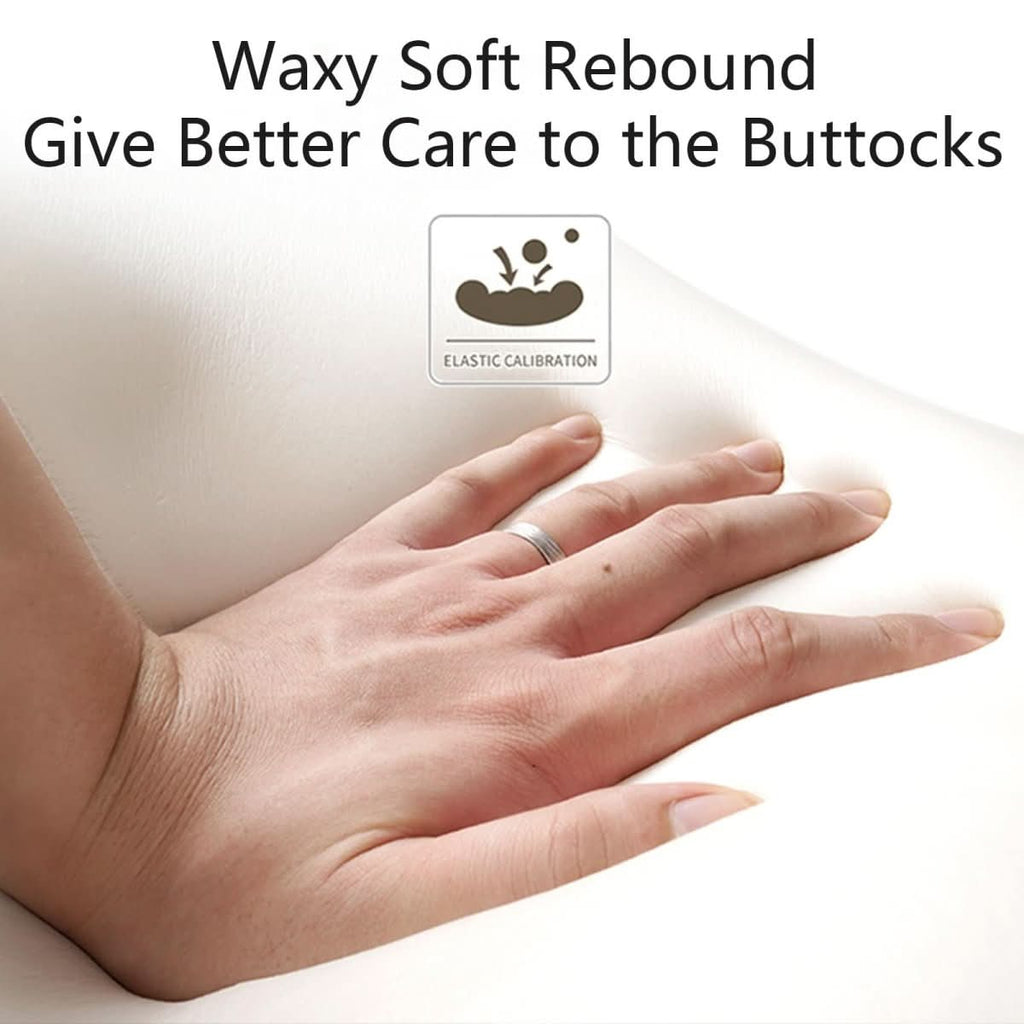 SitSmart Memory Foam Cushion For Ergonomic Car Comfort On Long Drives
