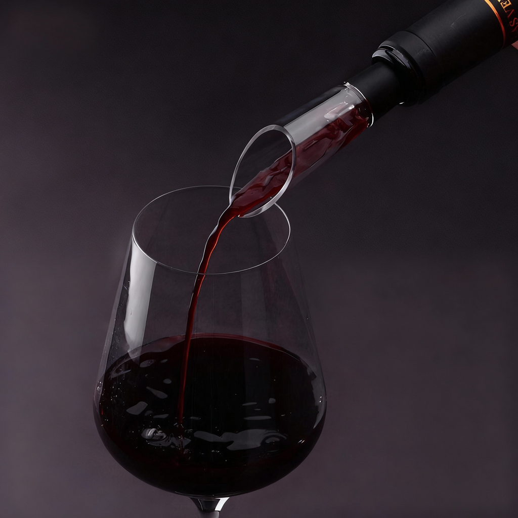 CellarPro alt-i-ett elektrisk vinåpner med vakuumpropp og folieskjærer