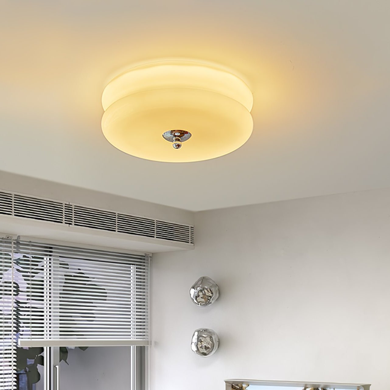 Lampa sufitowa LyraNova vintage deco LED deluxe