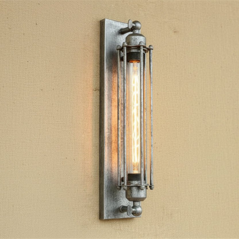 Regalight Warm Vintage Style Wall Light With Classic Metal Finish