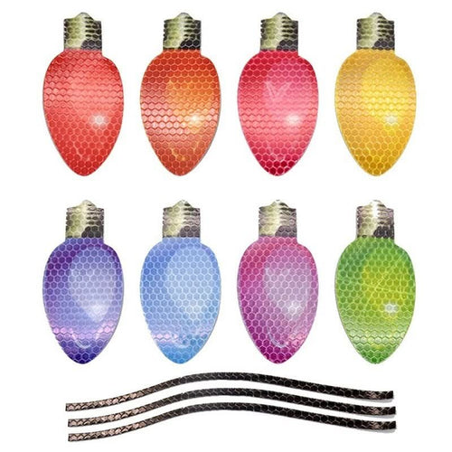 Luces Navideñas Magnéticas Aurora Acabado Espejo Resistente al Clima para Decoración Festiva del Hogar