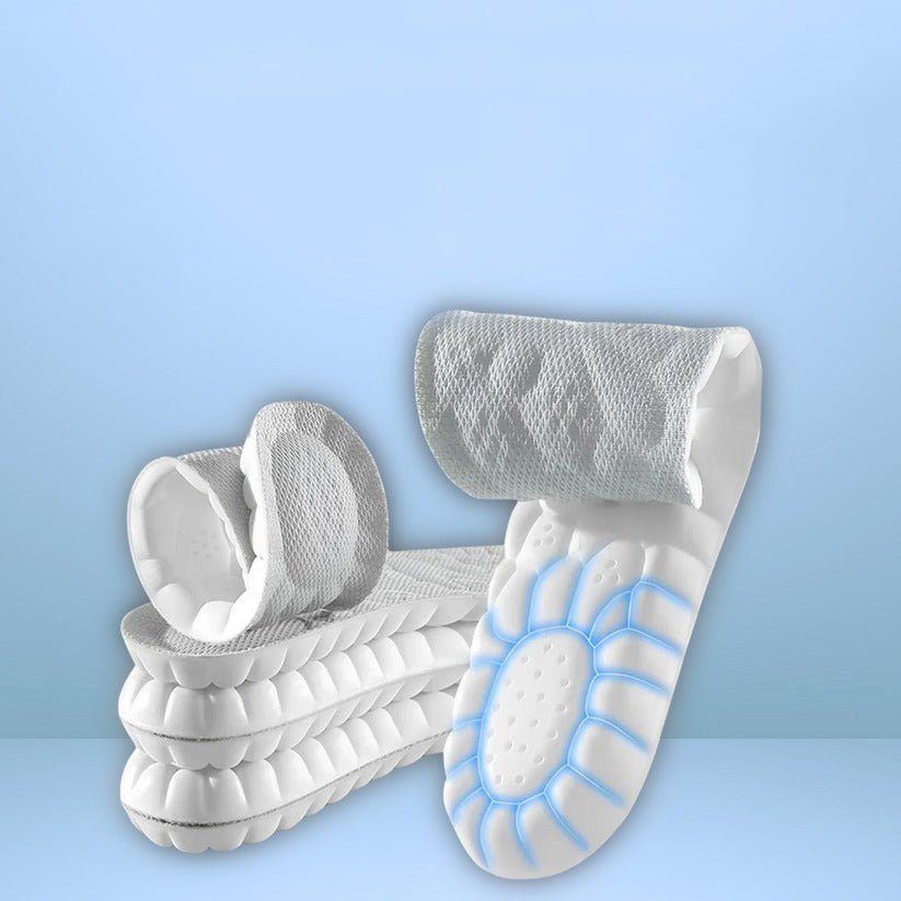 Palmilhas NimbusStride CloudBounce 4D para Profissionais em Pé Conforto Durante Todo o Dia