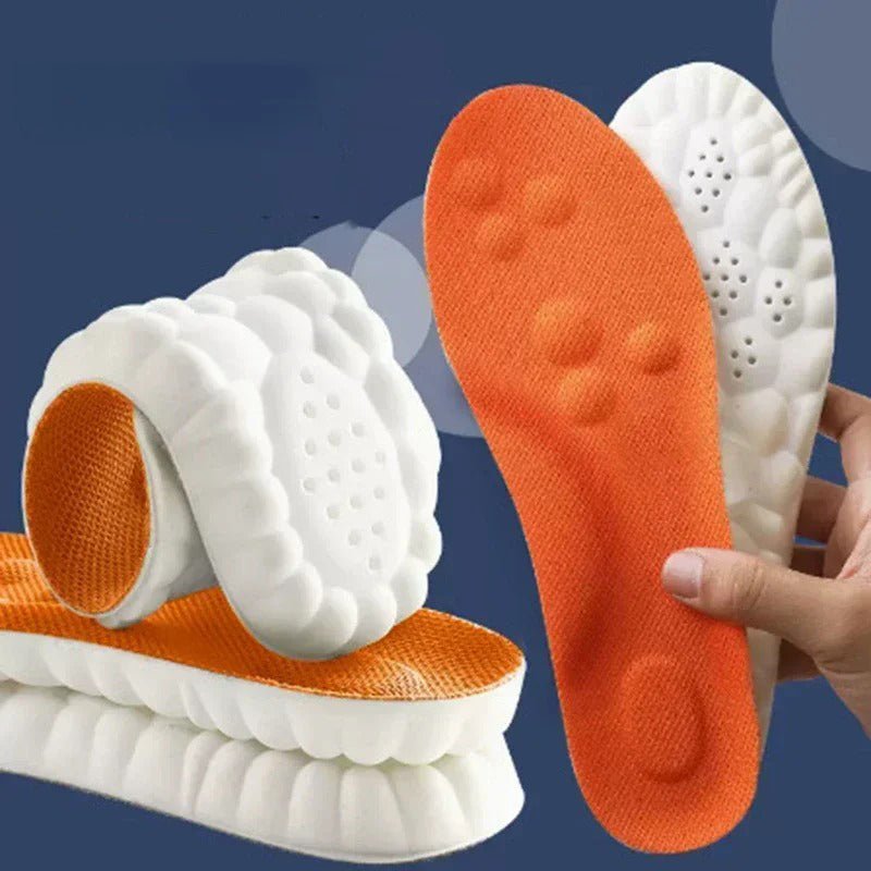 Palmilhas NimbusStride CloudBounce 4D para Profissionais em Pé Conforto Durante Todo o Dia