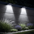Luz Solar de Pared NovaPath para Exteriores, Brillante y Autosuficiente para Caminos
