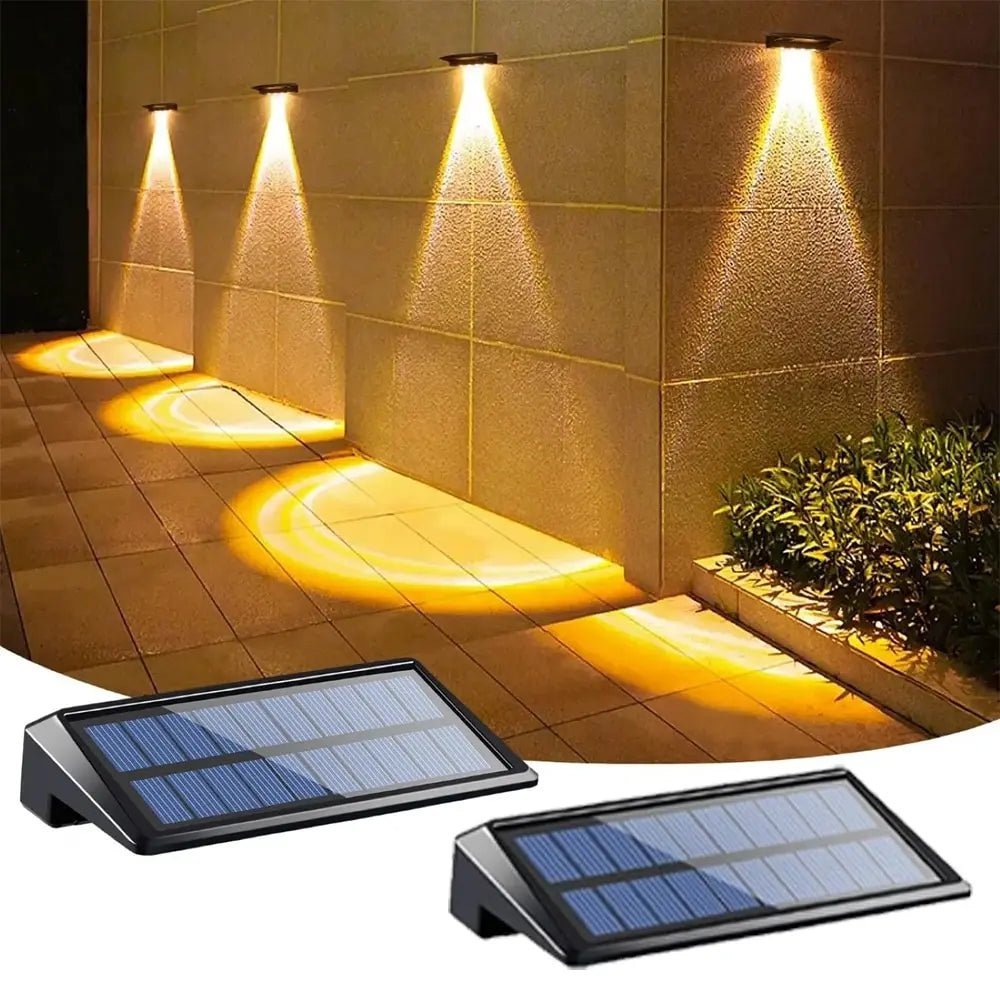 Luz Solar de Pared NovaPath para Exteriores, Brillante y Autosuficiente para Caminos