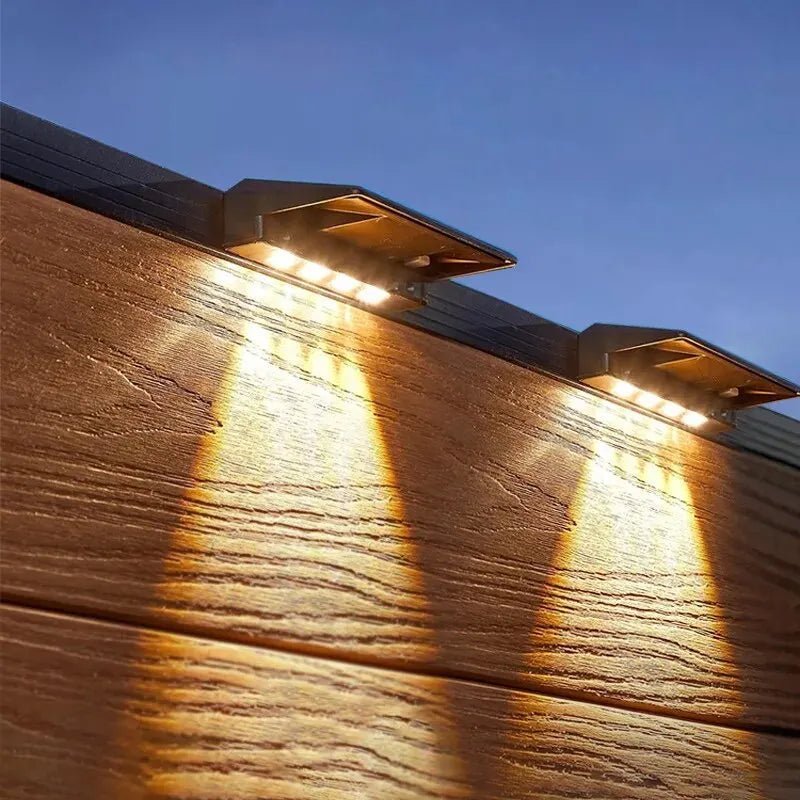 Luz Solar de Pared NovaPath para Exteriores, Brillante y Autosuficiente para Caminos