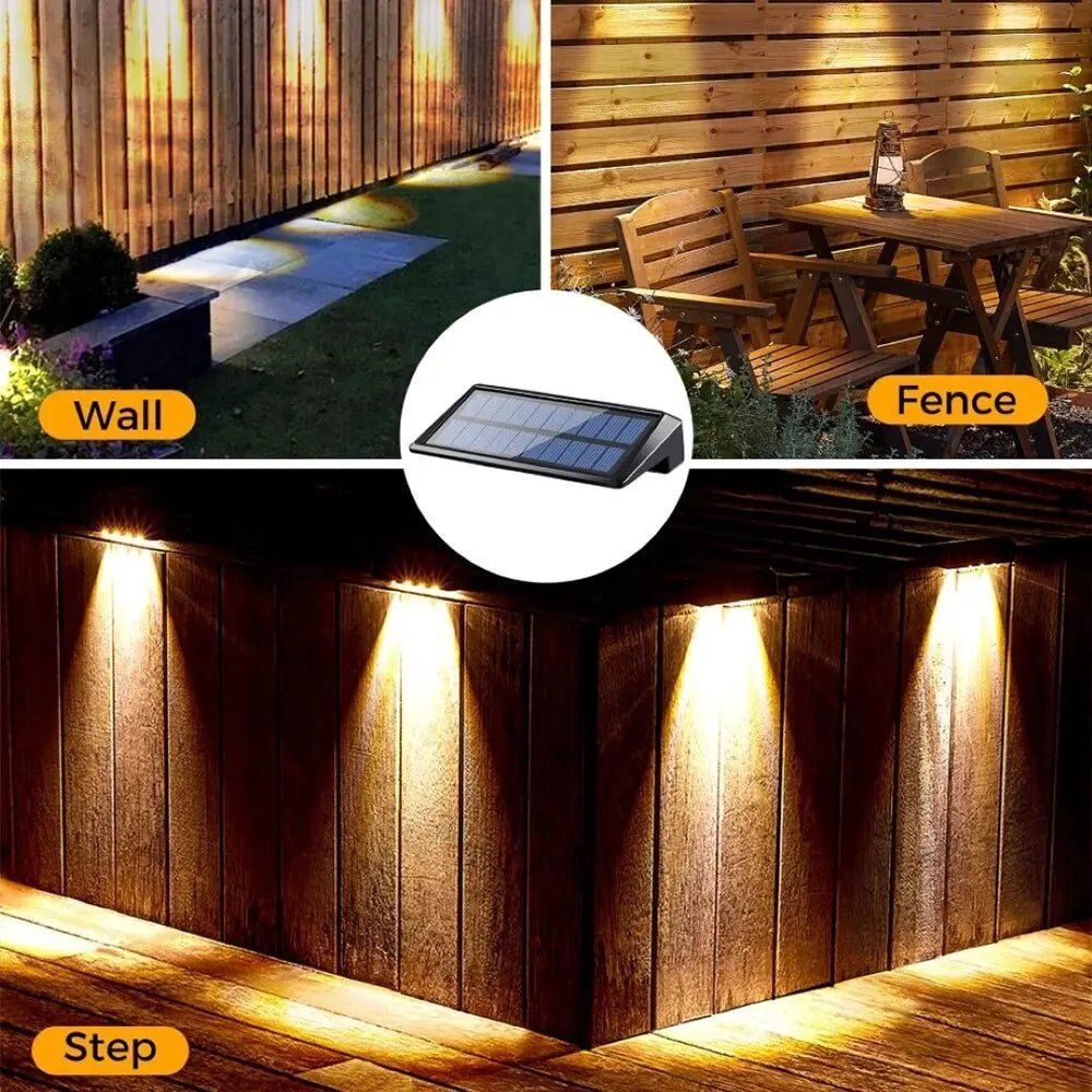 Luz Solar de Pared NovaPath para Exteriores, Brillante y Autosuficiente para Caminos