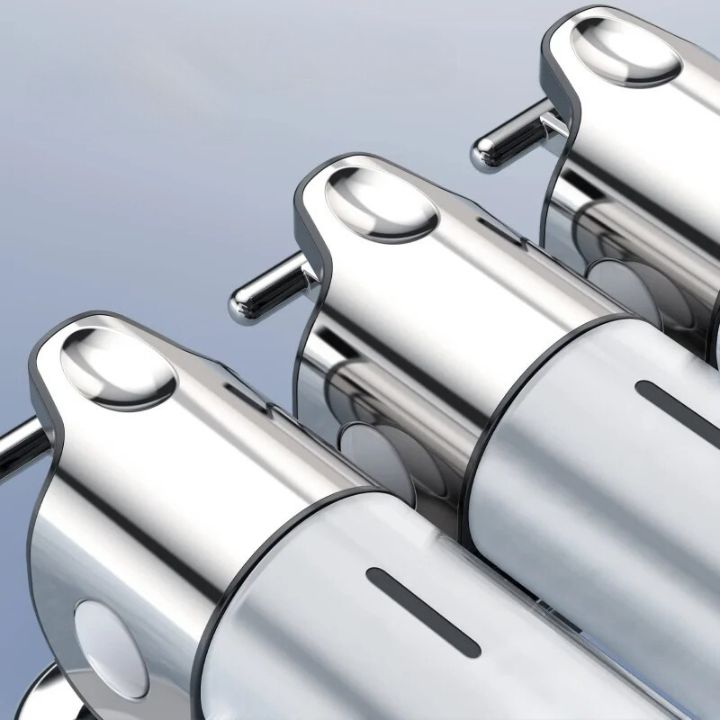 Hydrohome Væghængt Sæbedispenser med Holdbart Rustfrit Finish
