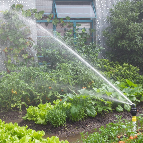 AquaPulse 180-Grad-Gartensprinkler für Hobbygärtner und gleichmäßige Bewässerung