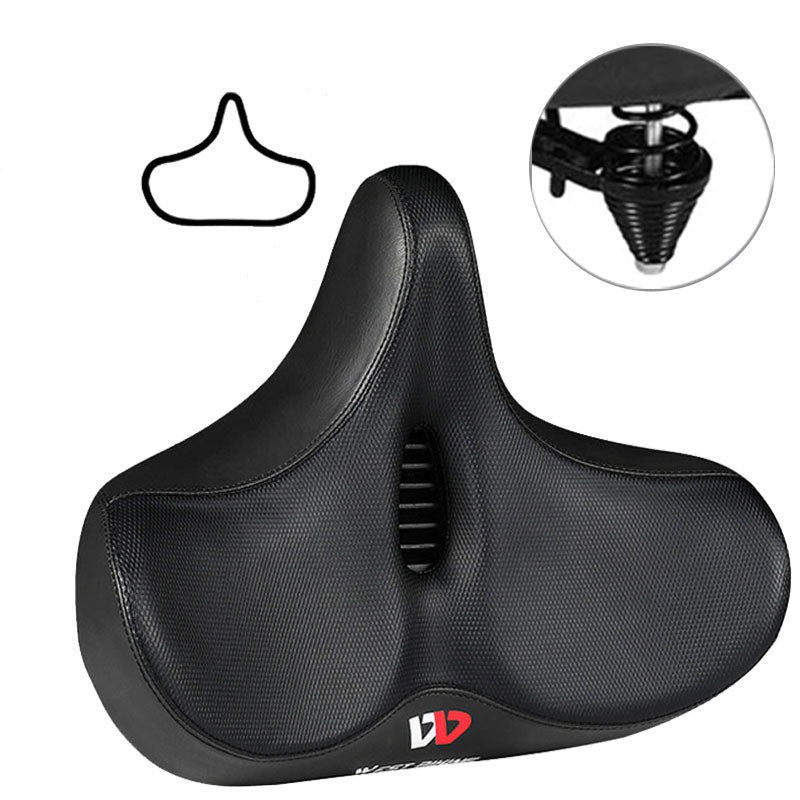 RideEase Ergonomic Extra Wide Breathable Bike Saddle