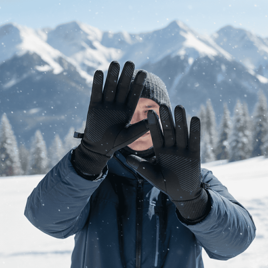 Gants ArcticShield Winter à écran tactile pour femmes et hommes, imperméables et chauds